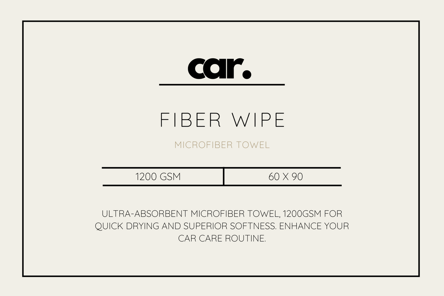 Fiber Wipe